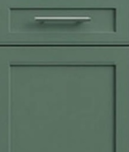 Forest Green door