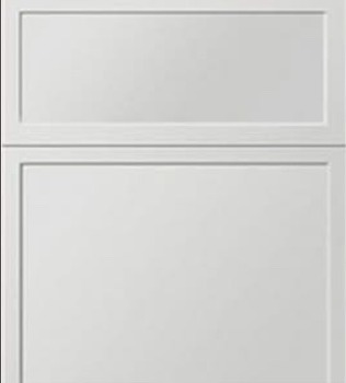 White Slim door