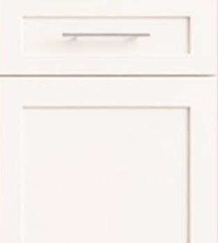White Shaker door